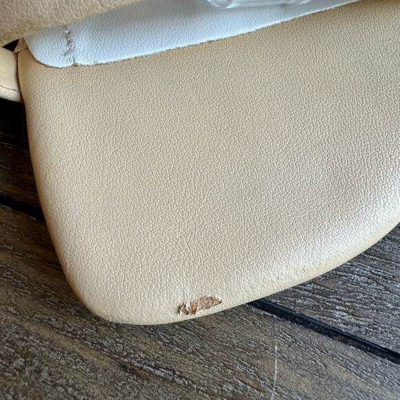 Franco Sarto Women's Laina Beige Strappy Sandals Size 6 Block Heel Ankle Strap - Picture 4 of 16